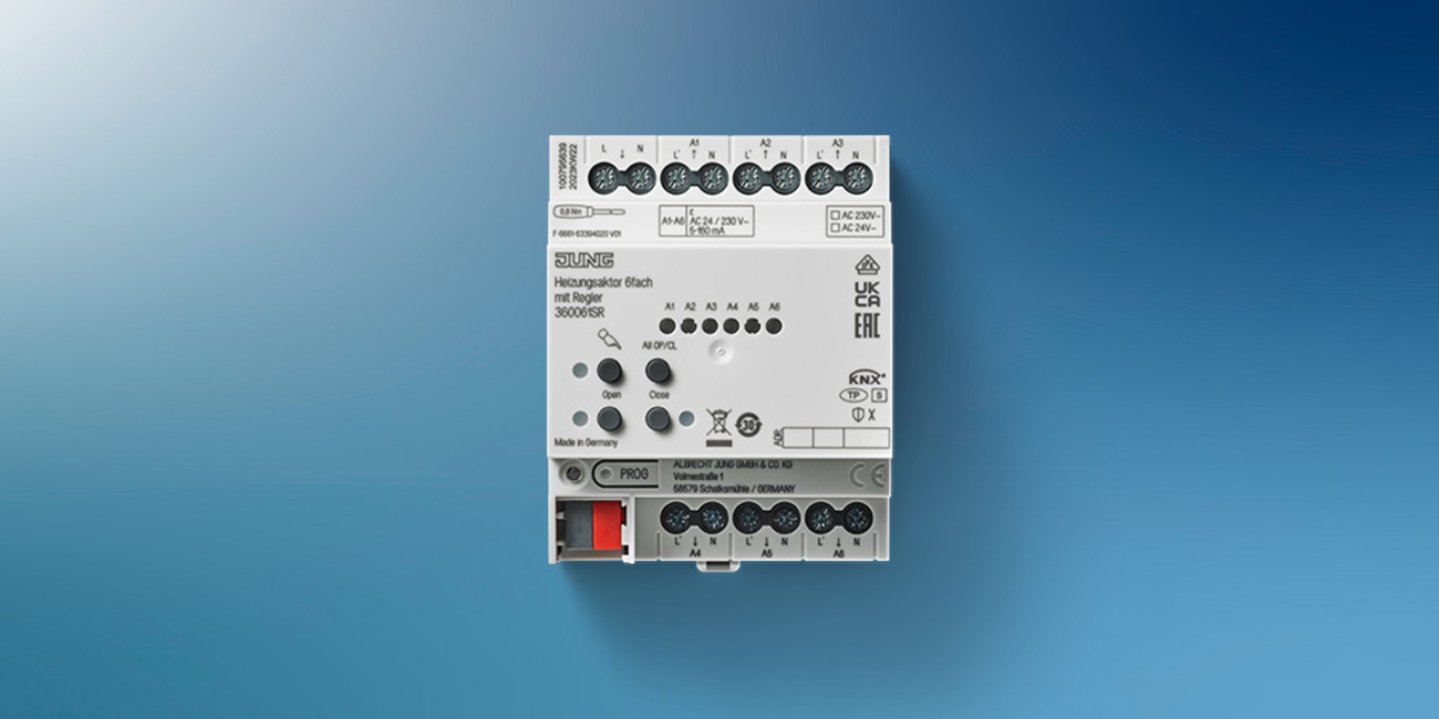 KNX Heizungsaktor 6-fach bei MMDS Der Elektromeister GmbH in Herzogenaurach