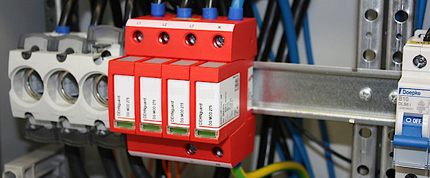 Über­spannungs­schutz bei MMDS Der Elektromeister GmbH in Herzogenaurach